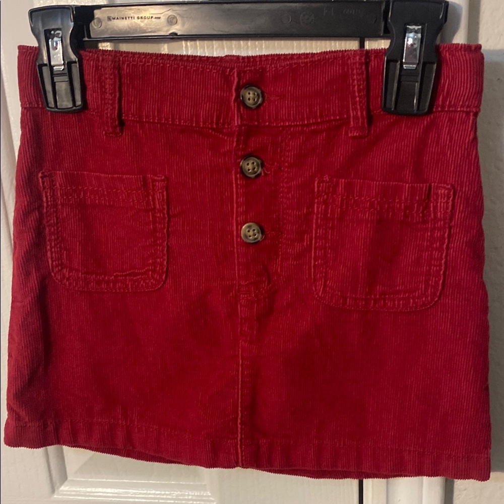 Carter's Red Corduroy Skirt for Kids